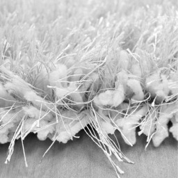 Thick Soft Shaggy Plain High Pile Dream Area Rug - White / 80x150 - thumbnail 2