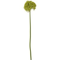 Set of 3 Giant Allium Artificial Flower Stems - Green