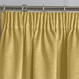 Matrix Tape-Top Thermal Noise Reducing Dim Out Curtains - Ochre / 117cm / 183cm - thumbnail 3