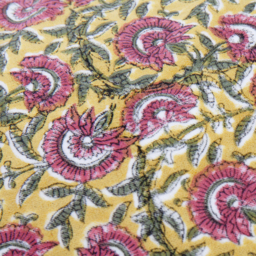 Chedworth Piped Velvet Cushion - Golden / 80 Feather 20 Polyester - thumbnail 4