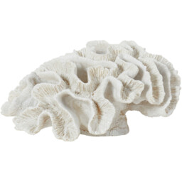 24cm Coral Ornament - White - thumbnail 3