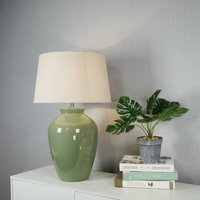 Vaughn Ceramic Table Lamp - Green - image 1