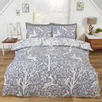 Tatton Bedding  - Grey / Double