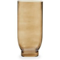 Blyth Small Grey Glass Vase - Glass 100%