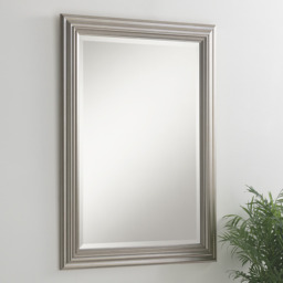 Silver Champagne Rectangular Mirror - Champagne / 61cm / 76cm - thumbnail 4