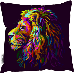 Purple Background In Popart Style Cushion - Purple / 60 - thumbnail 2