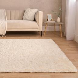 Fluffy Rug Shaggy Floor Mat - Sage / 160cm - thumbnail 2
