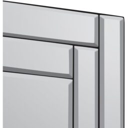 MirrorOutlet Luxford All Glass Bevelled Large Dress Mirror 174 x 85cm - All glass - thumbnail 3