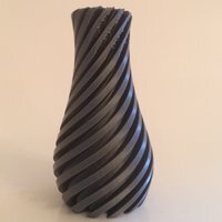 Diagonal Vase 11cm - Silver
