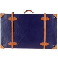 Ashwood Vintage Large Leather Trunk VIN 26 - Navy - image 1