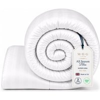 10.5 Tog Hotel Quality All Season Duvet - White / Superking - image 1