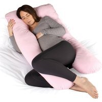 Pregnancy and Nursing Support Cushion U Shaped - Pink