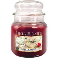 Merry and Bright Scented Jar Candle - Medium / Medium