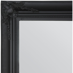MirrorOutlet Black Shabby Chic Ornate Wall Mirror 198 X 75cm - Black - thumbnail 2