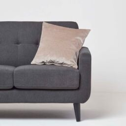 Metallic Velvet Cushion Cover - Champagne - thumbnail 2