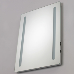 Leith LED Bathroom Mirror Wall Light with Shaving Socket - Chrome - thumbnail 3