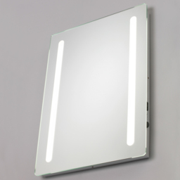 Leith LED Bathroom Mirror Wall Light with Shaving Socket - Chrome - thumbnail 2