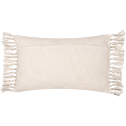 Sono Ink Abstract Fringed Cushion - Black / Polyester - thumbnail 3