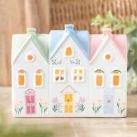 Pastel House Tealight Holder - Pastel Shades - image 1