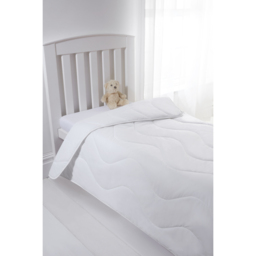 CDL Baby Hollowfibre 4 Tog Anti Allergy Duvet - White / 200cm - thumbnail 2