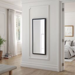 Eternity Full Length Bevelled Mirror  - Black / 126x50cm - thumbnail 4
