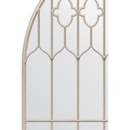 MirrorOutlet Country Arch Large Garden Wall Mirror 160 x 85cm - Stone - thumbnail 4