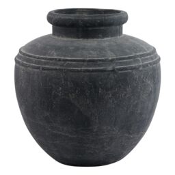 Amalfi Large Water Pot For Floral Arrangements - Grey - thumbnail 3