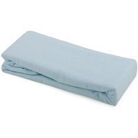 Cot Cotton Flannelette Sheets Pack of 2 - Blue