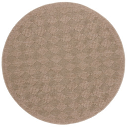 Nature Collection Circle Diamond Outdoor Rug - Green - thumbnail 2