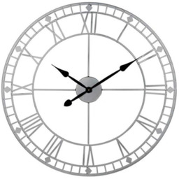 Vintage Silent Skeleton Wall Clock - White - thumbnail 3