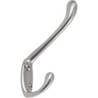 Coat and Hat Hook - Satin Nickel
