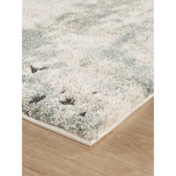 Essence Contemporary Living Room Area Rug Hallway Runner-Oragnic Abstract Design - Sage / 290cm - thumbnail 5