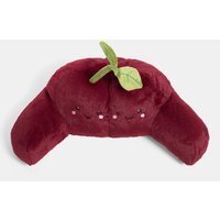 OHS Dolly The Doughnut Cuddle Cushion - Burgundy / Machine Washable
