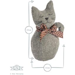 Cat  Dog Door Stops Set Milo  Jasper - Brown - thumbnail 4