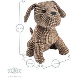 Cat  Dog Door Stops Set Milo  Jasper - Brown - thumbnail 5