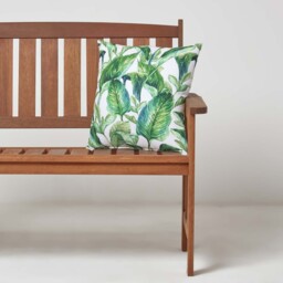 Banana Leaf Outdoor Cushion 45 x 45 cm, Set of 2 - Green - thumbnail 3