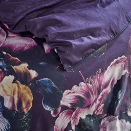 Romantic Bloom Cotton Duvet Cover Set - Multicolour / Single - thumbnail 4