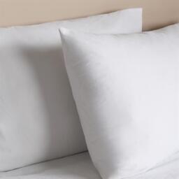 Waterproof Pillowcase Topper Protector Cover - White - thumbnail 4