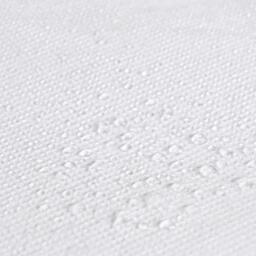 Waterproof Pillowcase Topper Protector Cover - White - thumbnail 3