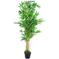 Leaf Design UK Realistic Artificial Bamboo Plants  Trees - Natural / 50cm