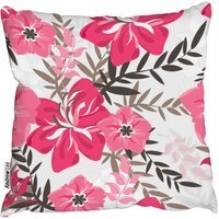 Flowers and floral Cushion - pink / 45cm