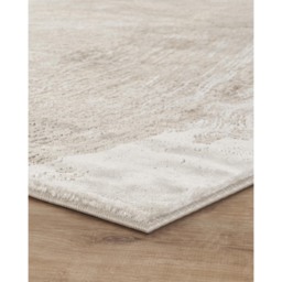 Elysium Modern Abstract Living Room Area Rug Metallic Sheen - Pearl / 220cm - thumbnail 5