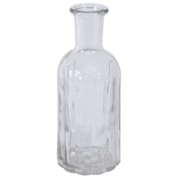 Glass Flora Vase - Clear / 19cm - thumbnail 2