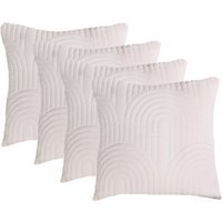 Pack Of Arches Pinsonic Cushion Covers - Neutral / 4