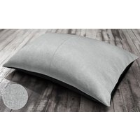 Textured Woven Lounging Cushion with Tailor Joint and Non-Slip Base - Silver / 120cm - image 1