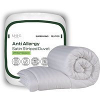 Anti-Allergy 13.5 Tog Winter Duvet - Lightweight Microfibre Breathable - White