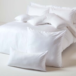 Organic Egyptian Cotton Pillowcase, Housewife Style - White / 40cm / 100 Organic egyptian cotton - thumbnail 4