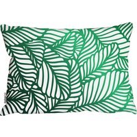 Green Biophilic Design With Natural Analogues Texture Outdoor Cushion - Green - image 1