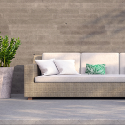 Green Biophilic Design With Natural Analogues Texture Outdoor Cushion - Green - thumbnail 2