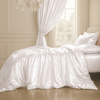 Silk Duvet Cover - White / King - image 1